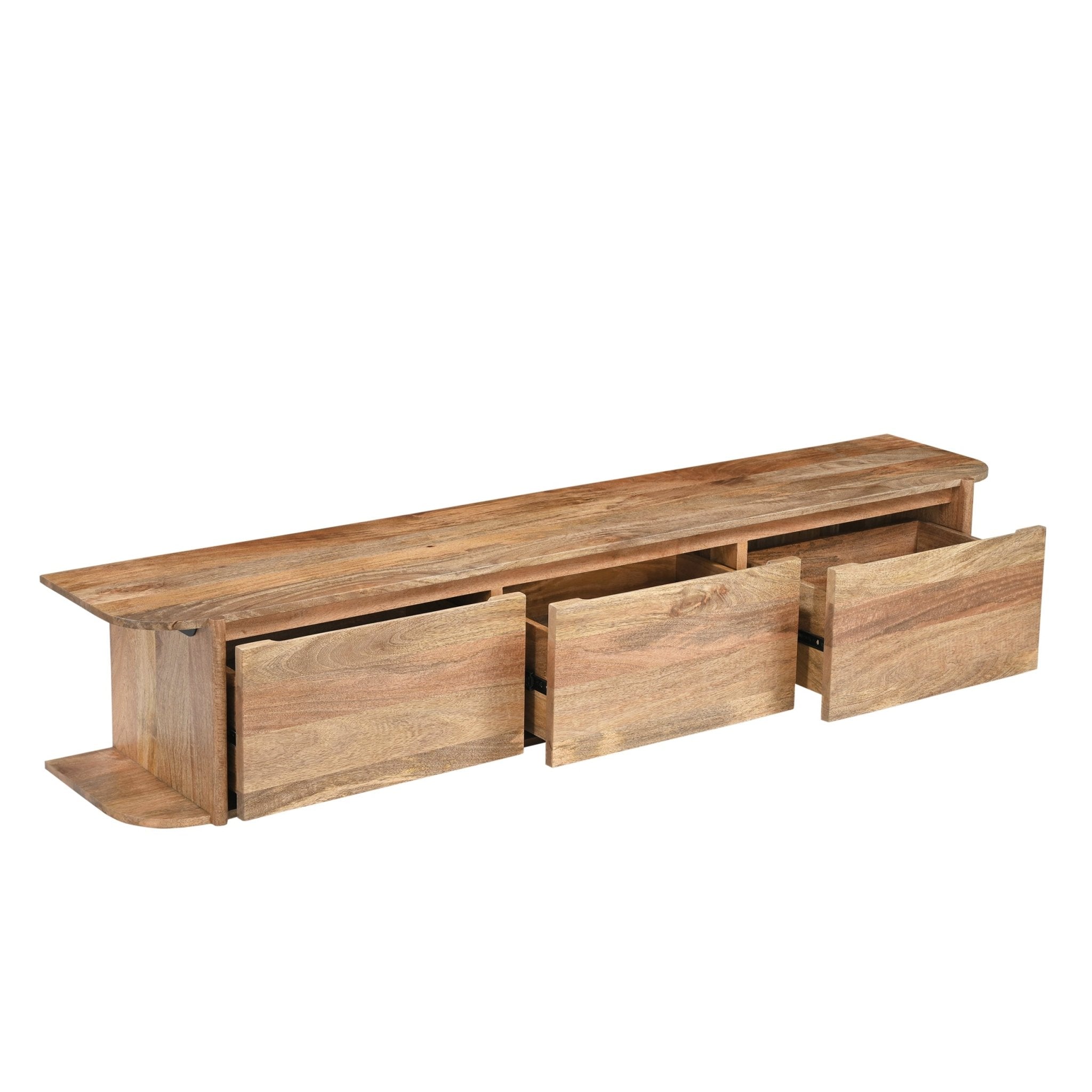 TV kast Jade zwevend Naturel 200 - Industrieelinhuis.nl