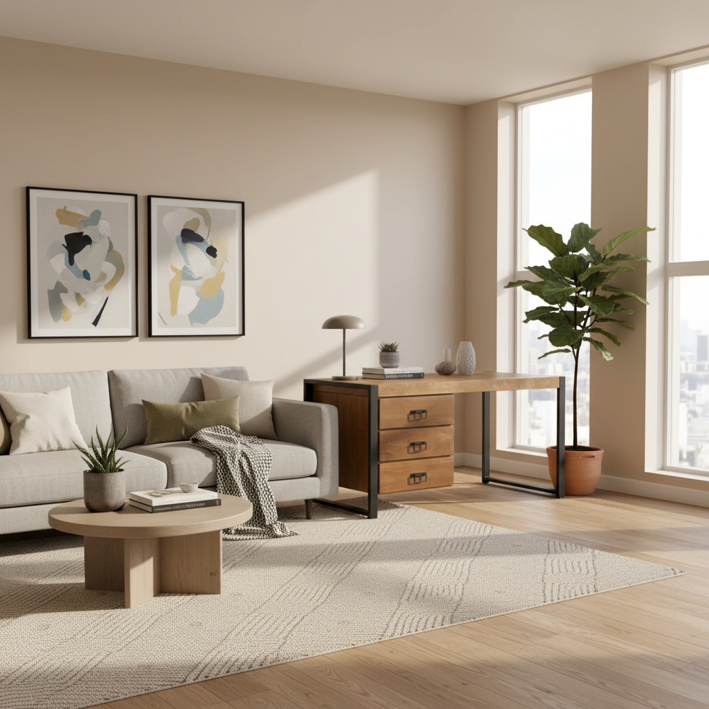 Bureau Boaz | 145 cm | FINISH WARM