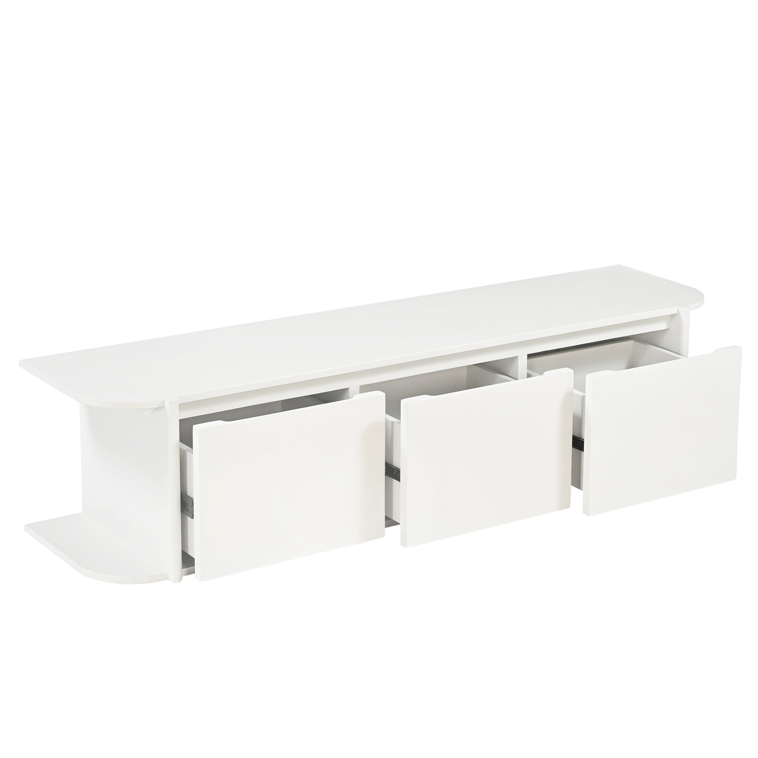 TV kast Jade zwevend Off White 160 - Industrieelinhuis.nl