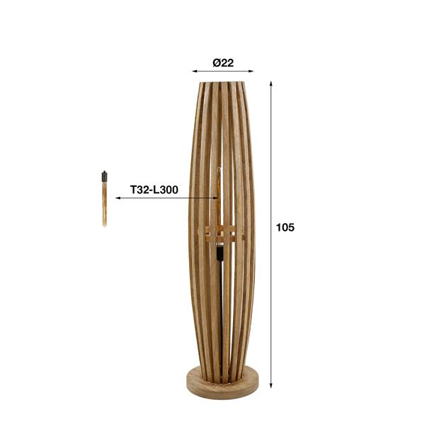 Vloerlamp Orbit 1L