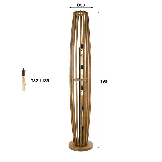 Vloerlamp Orbit 5L