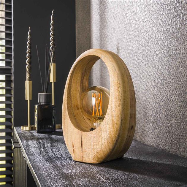Tafellamp Arch Wood 1L