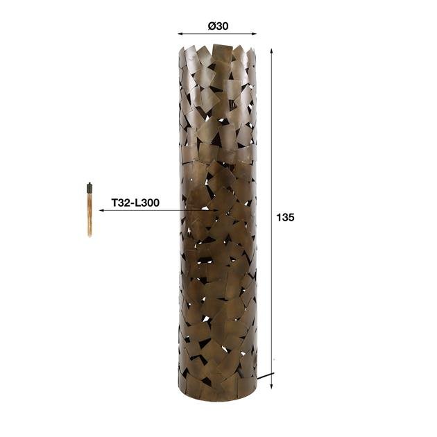 Vloerlamp Patch Cylinder 3L