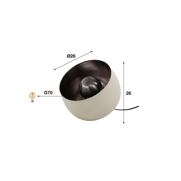 Tafellamp Basket 1L Ø28