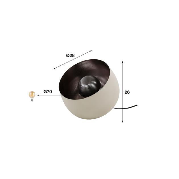Tafellamp Basket 1L Ø28