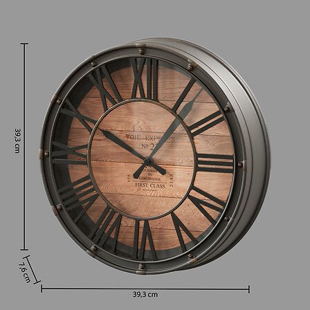 Klok "Old town" 39cm