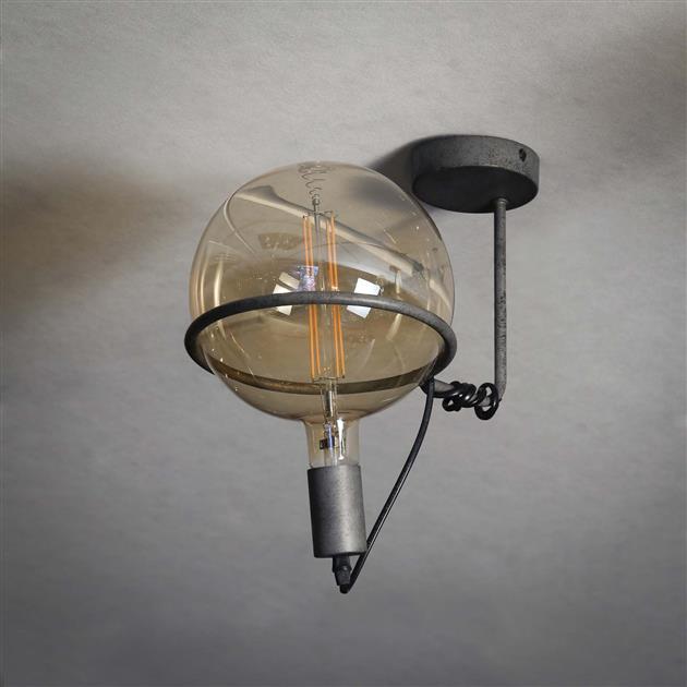 Plafondlamp Suri voor lichtbron Ø20 cm - Industrieelinhuis.nl