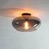 Plafondlamp Elvira Glass Smoke Grey - Industrieelinhuis.nl