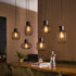 Hanglamp Zara Zwart 6 lichtpunten - Industrieelinhuis.nl