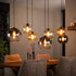 Hanglamp XL set van 7 Mouna Zwart - Industrieelinhuis.nl