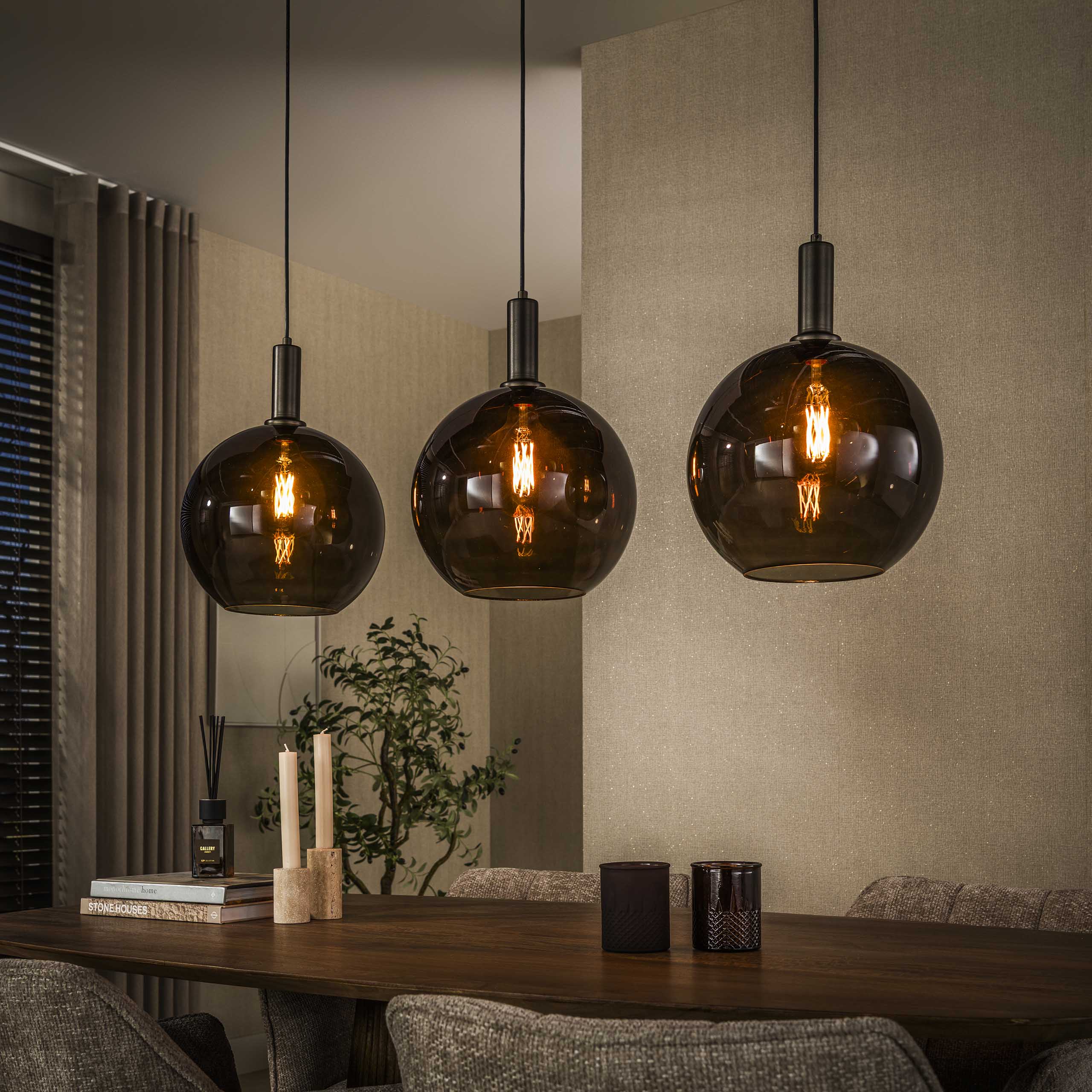 Hanglamp Sfera Tricolore 3L - Industrieelinhuis.nl