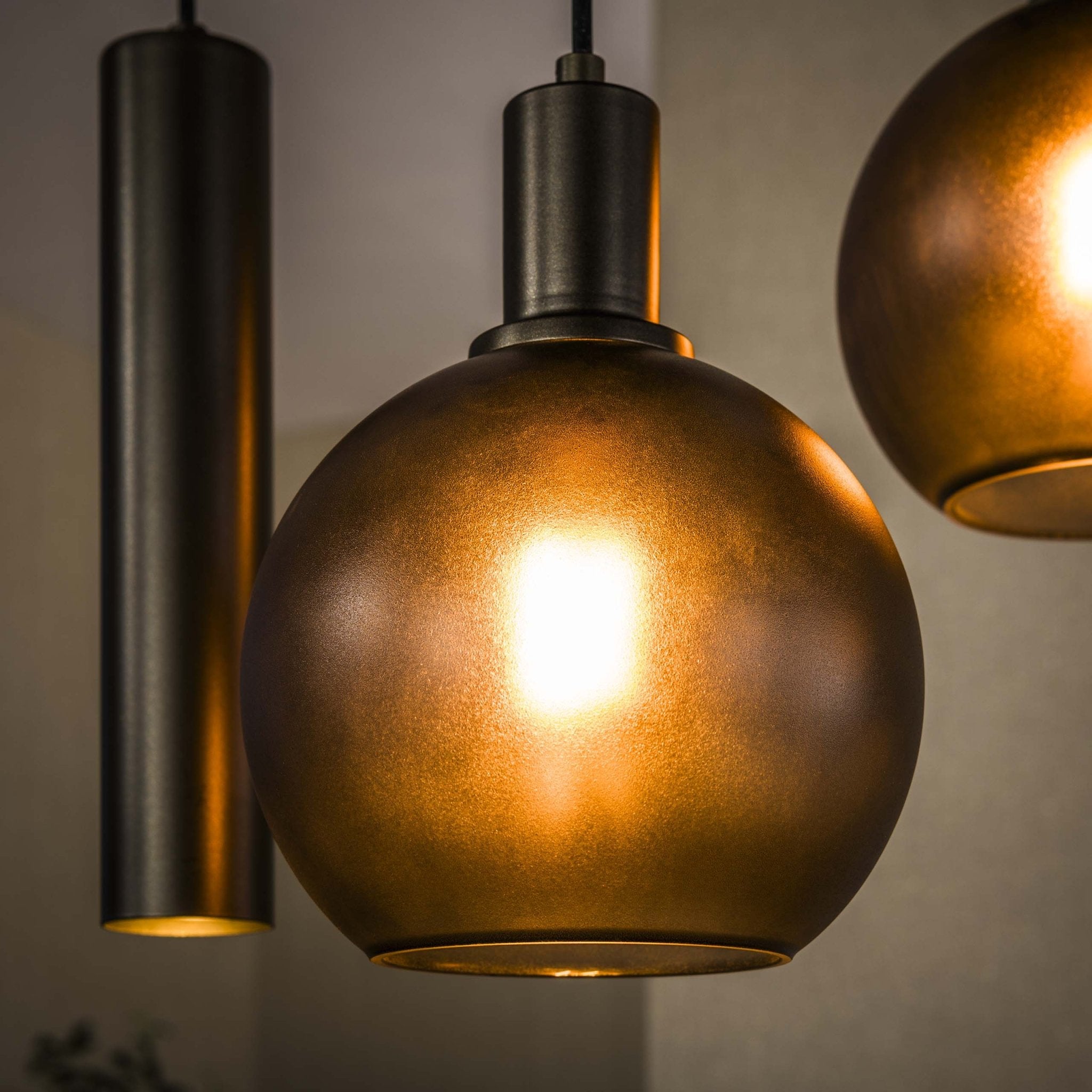 Hanglamp Sfera Tricolore 4+3L - Industrieelinhuis.nl