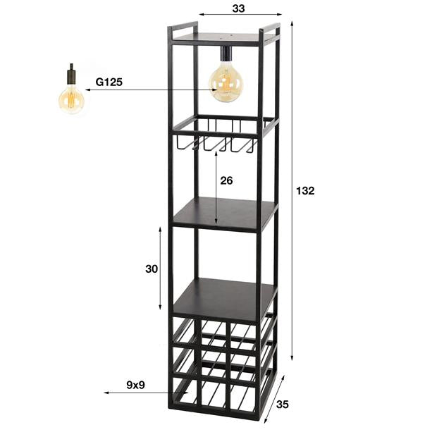 Wijnreklamp Decorate 1L