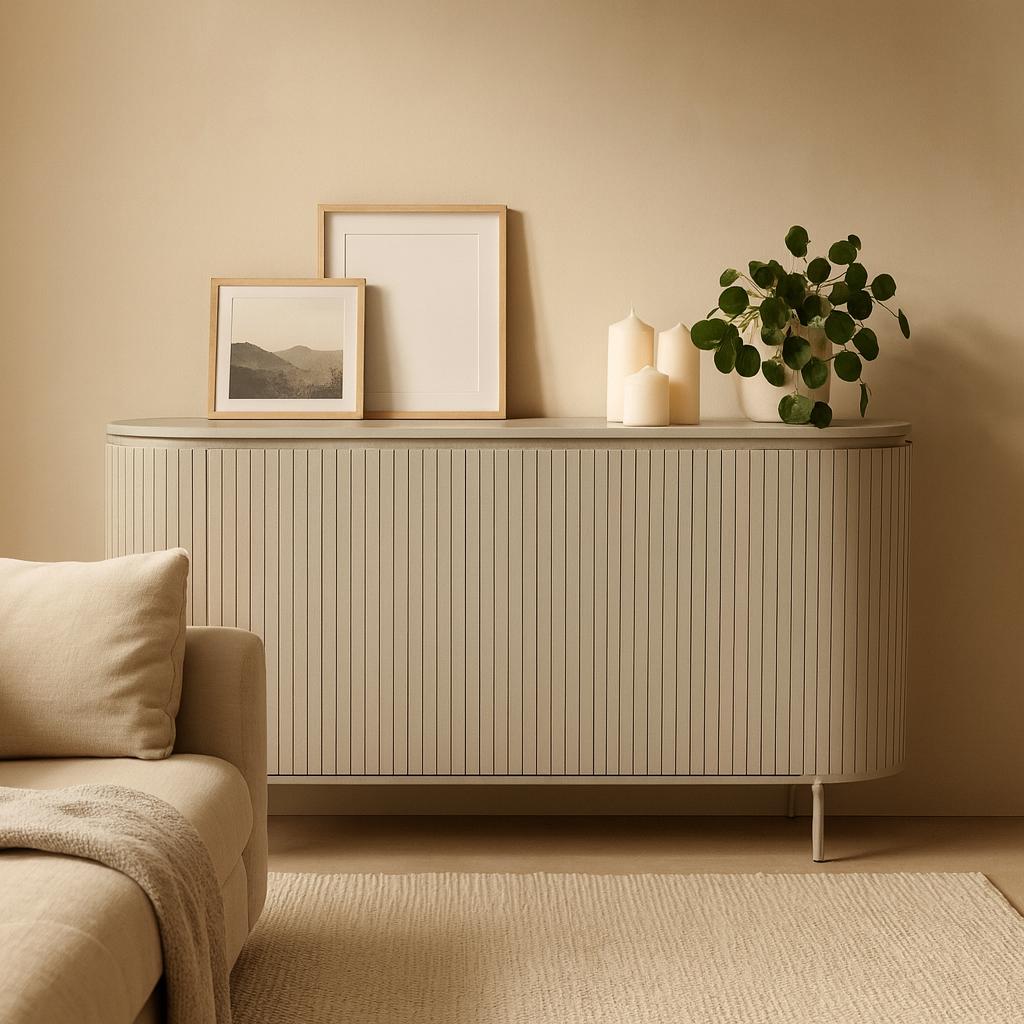 Dressoir Solana | 165 cm | Taupe - Industrieelinhuis.nl