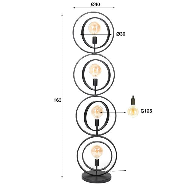 Vloerlamp Turn Around 4L