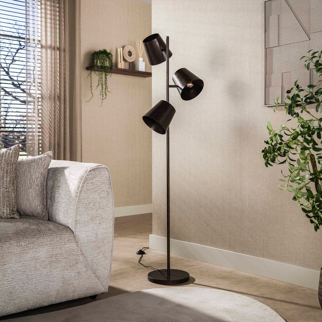 Vloerlamp Kinetic 3L