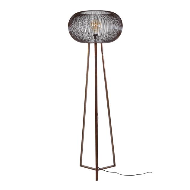 Vloerlamp Copper Twist 1L