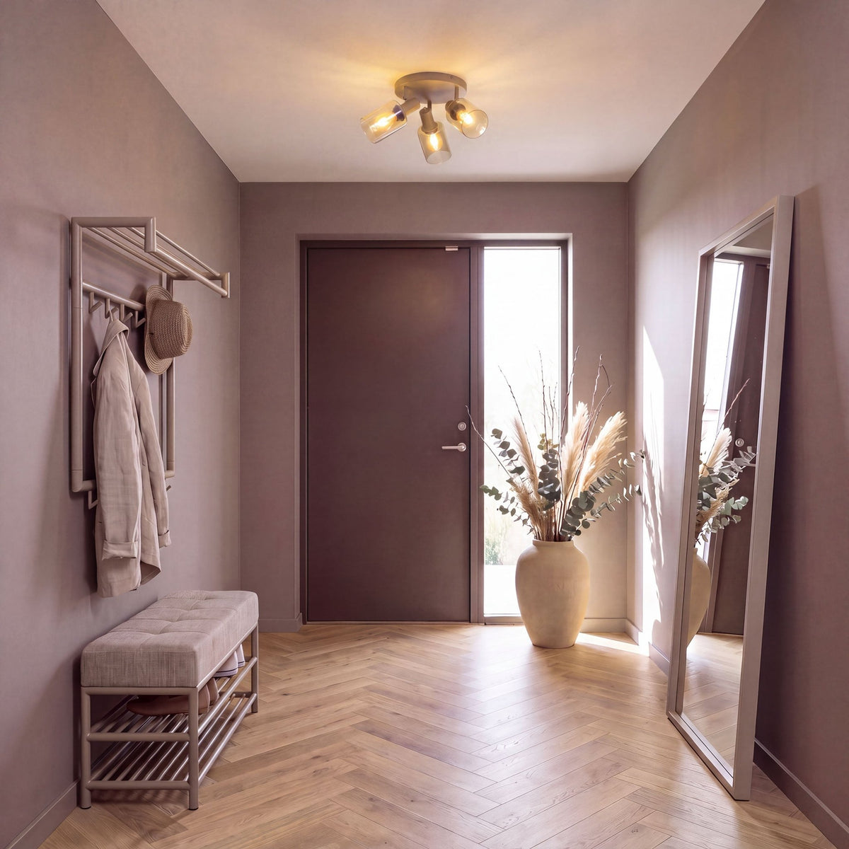 Plafondlamp Sepiora rond 3L