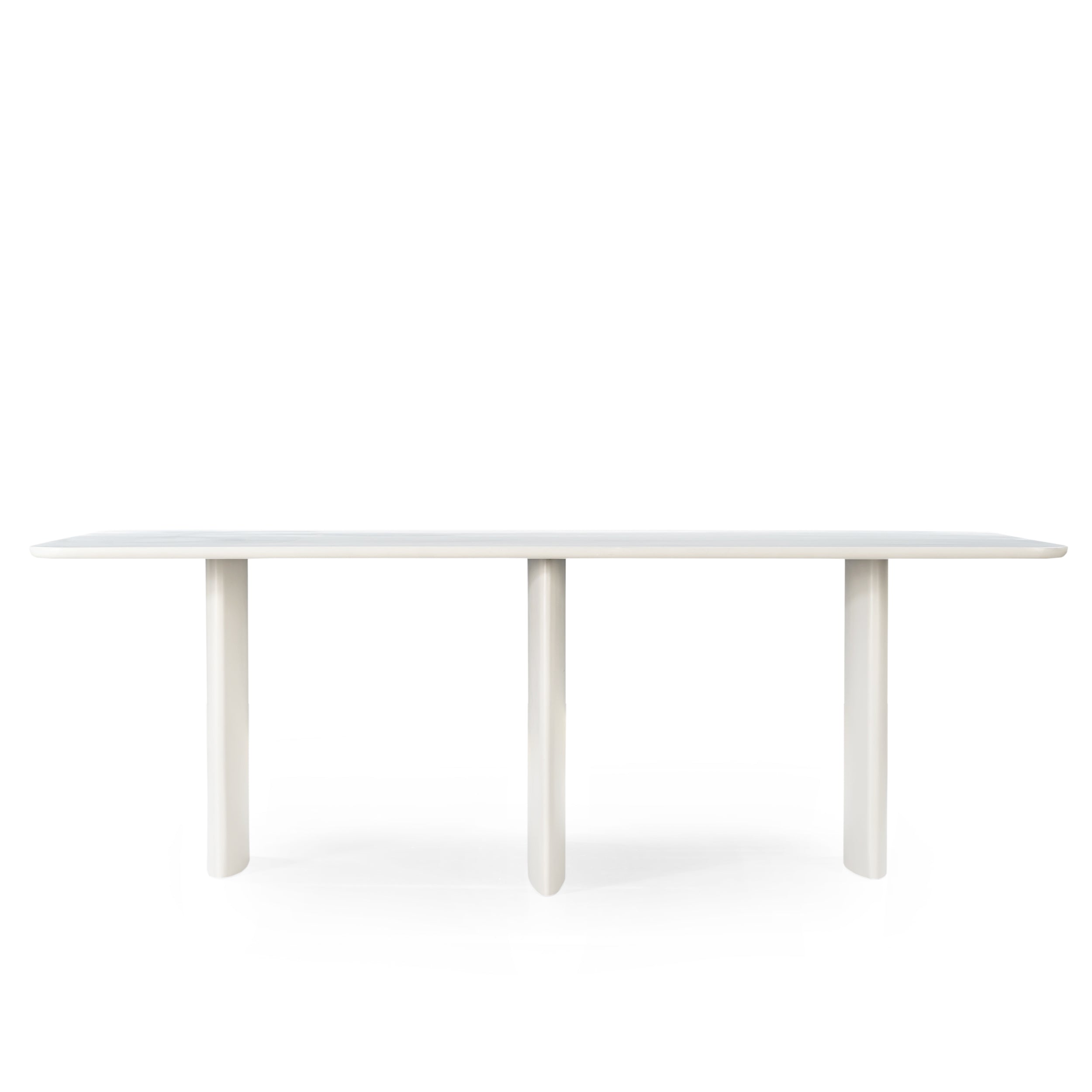 Eettafel Jade Rechthoek Off White 220 - Industrieelinhuis.nl