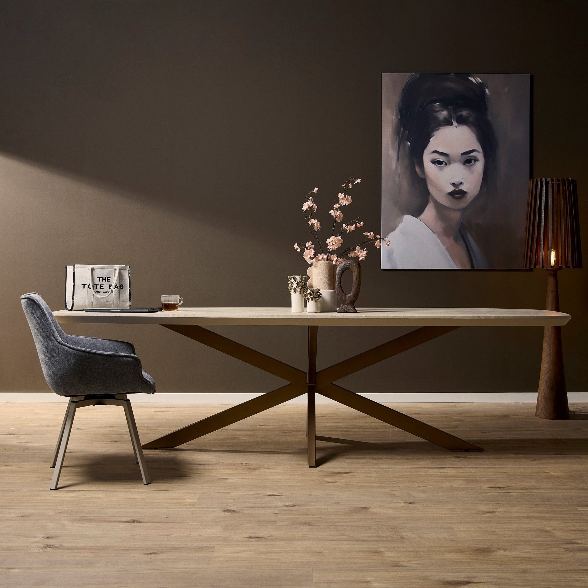Eettafel Ovaal Madison Sand 280 cm