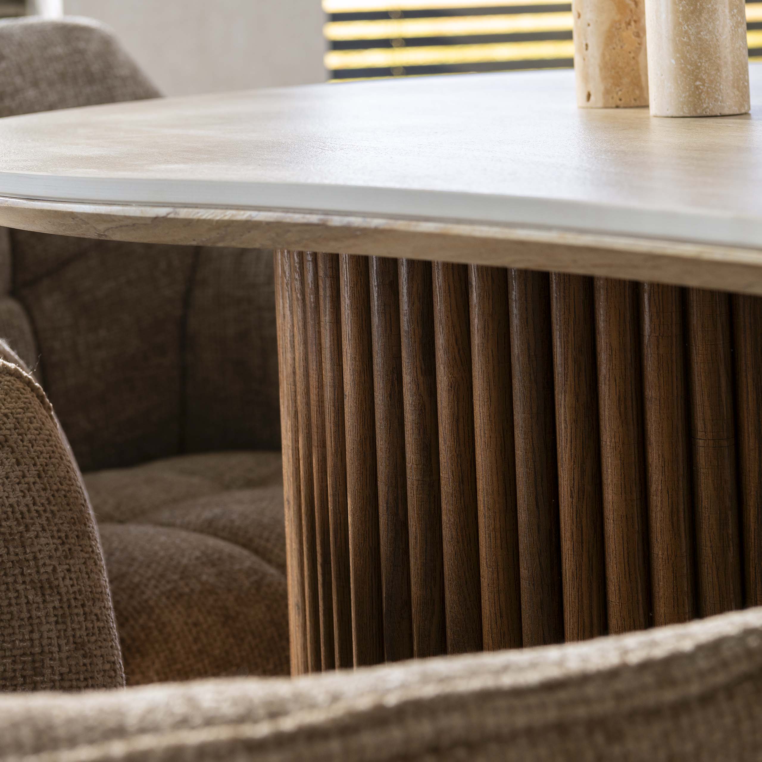 Eettafel Romano | Organische eettafel | 215 cm