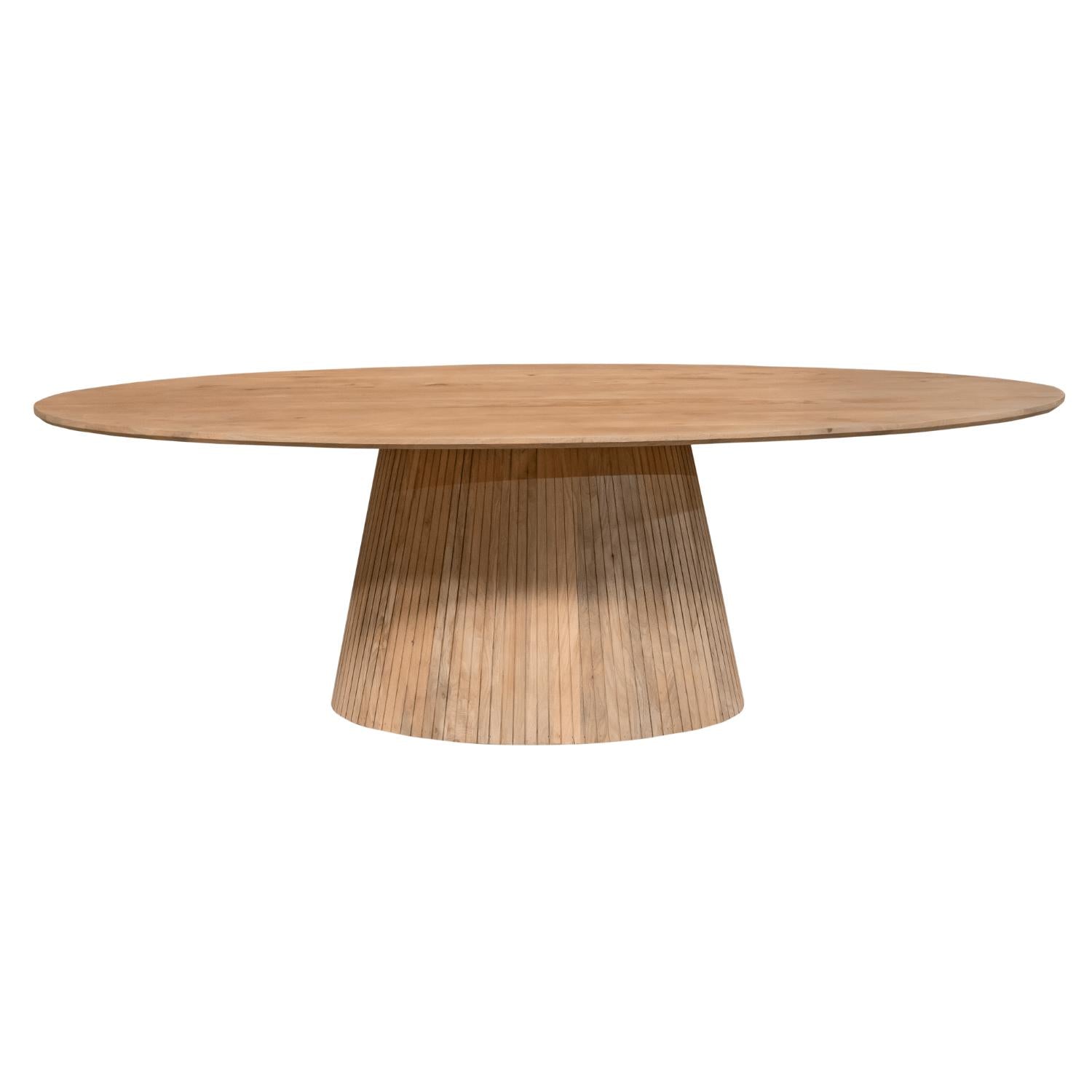 Eettafel Solana | 240 cm | Naturel | Ovaal