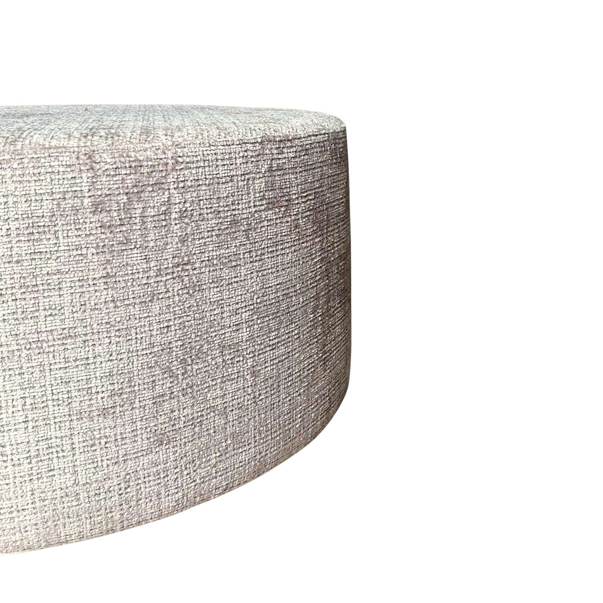 Hocker Rond Beige 80 cm - Industrieelinhuis.nl