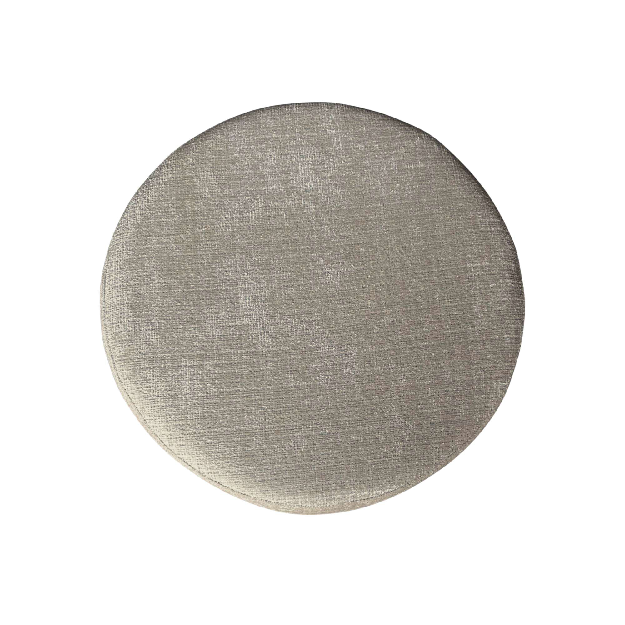 Hocker Rond Taupe 80 cm - Industrieelinhuis.nl