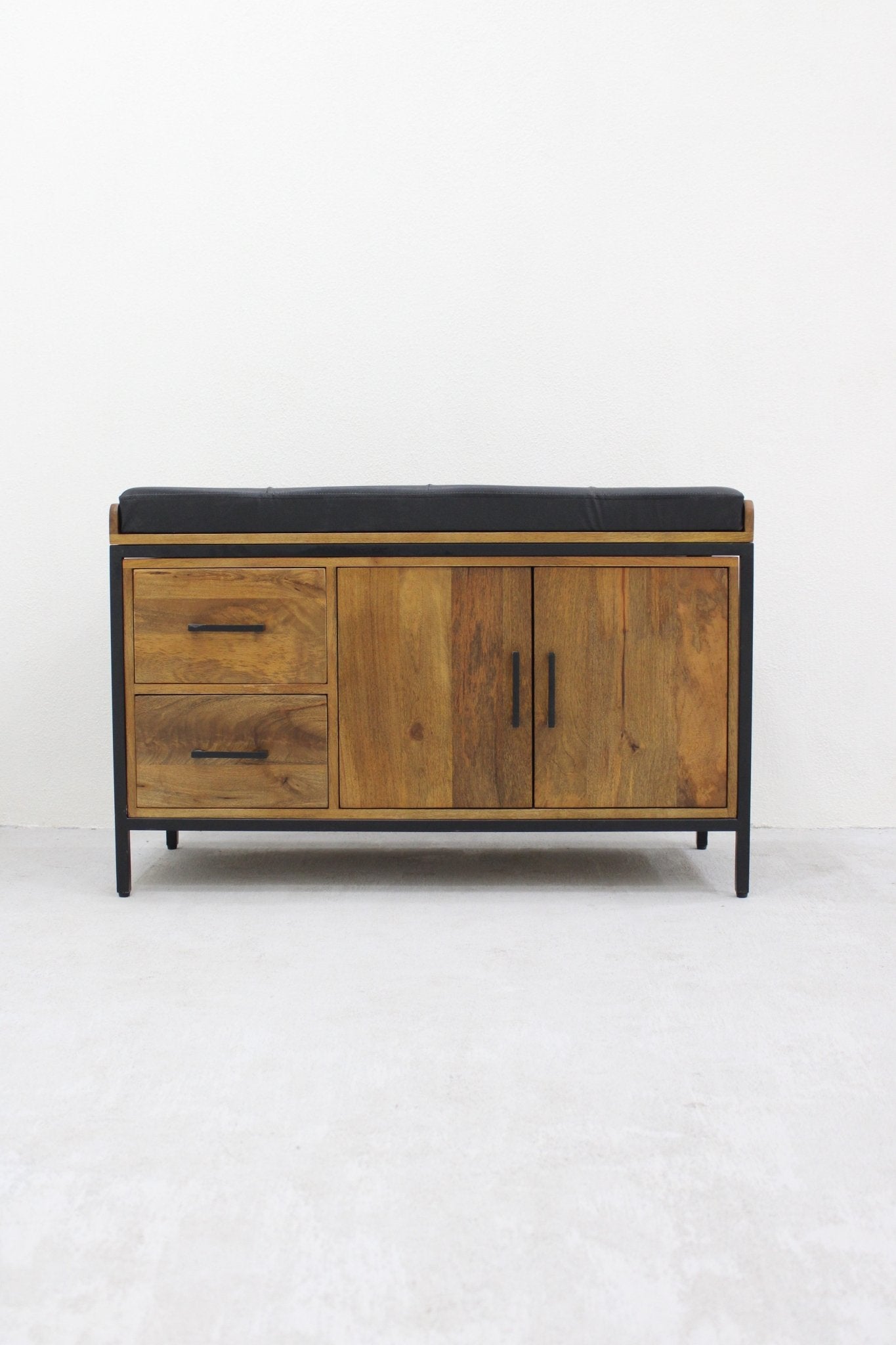 Schoenenbankje met Opbergruimte – Warm & Stijlvol Design 80 × 30 × 48 cm - Industrieelinhuis.nl