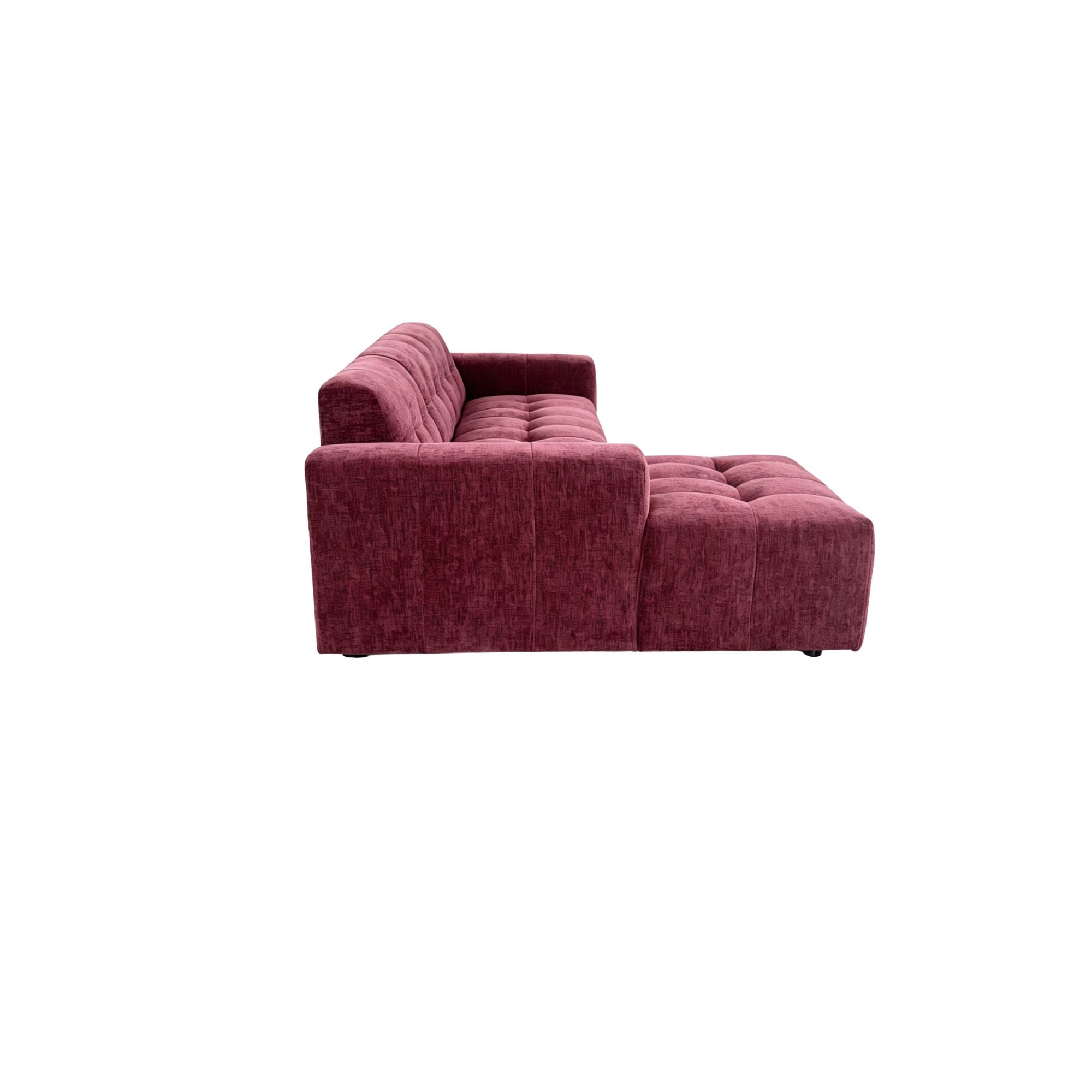 MySofa Ruby Hoekbank Paars Lounge L + 2,5 zits AR