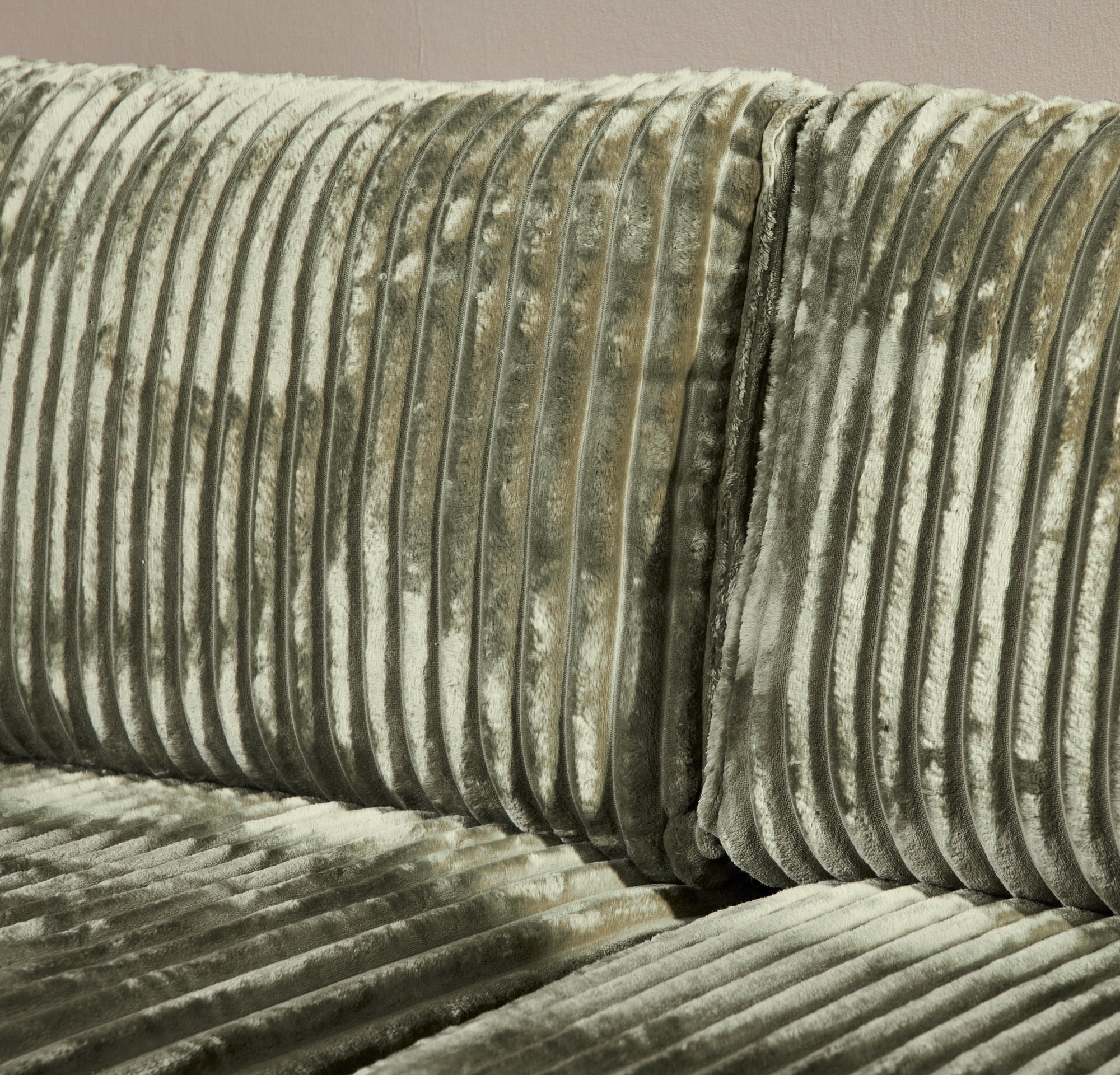 MySofa Teddy | 2,5 zits + Divan Rechts | Groen - Industrieelinhuis.nl