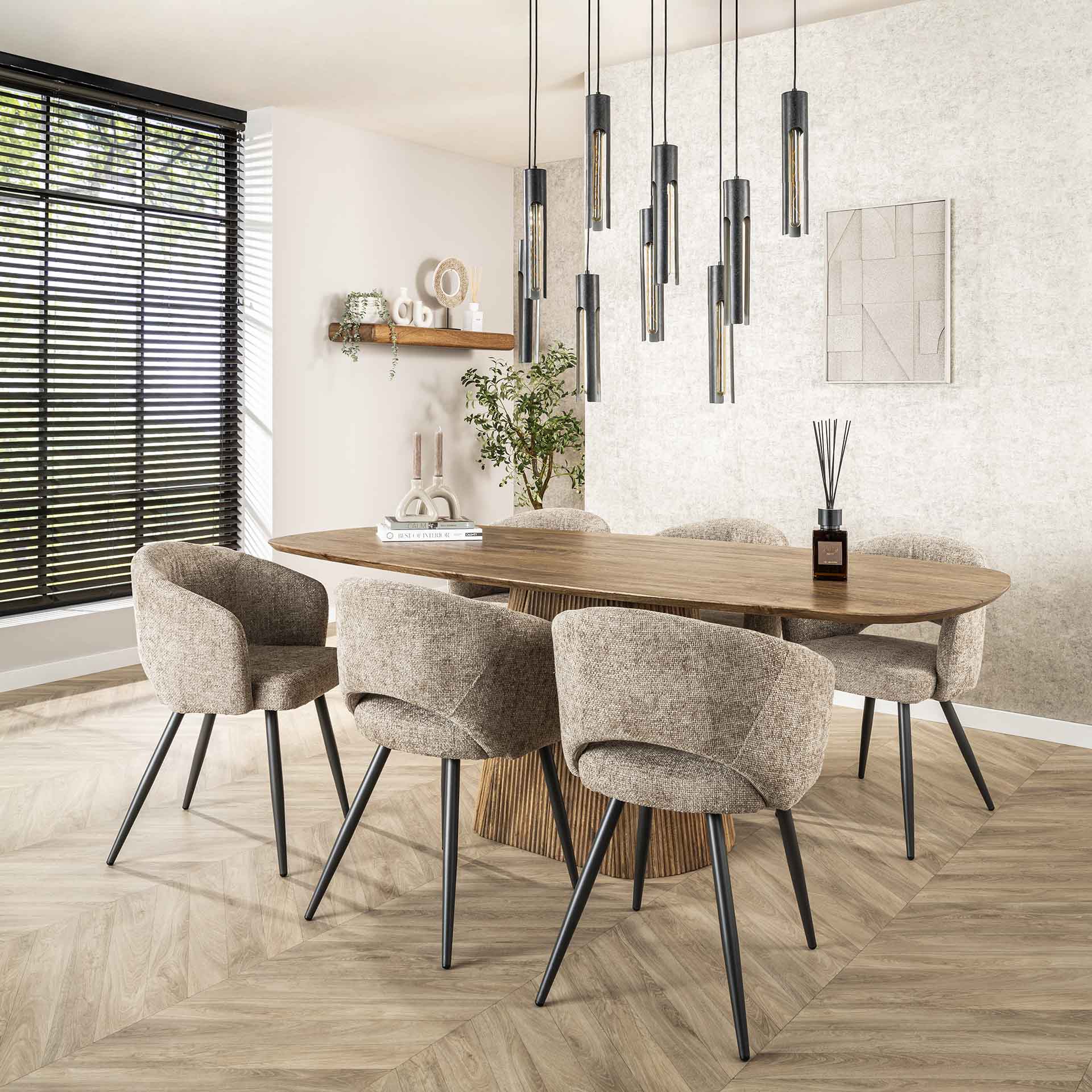 Organische eetkamertafel Flow