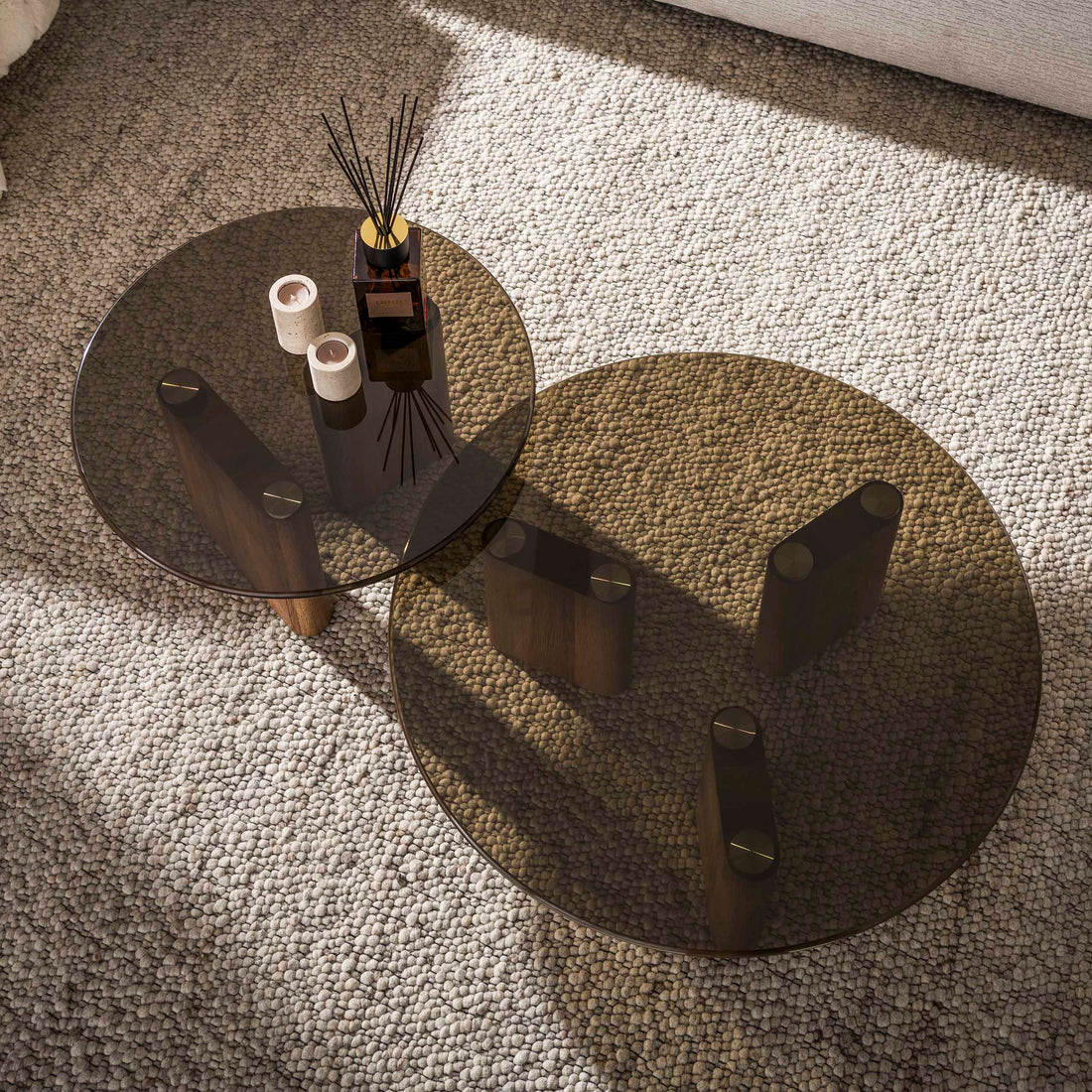 Ronde Salontafel set van 2 | Tinto rond |