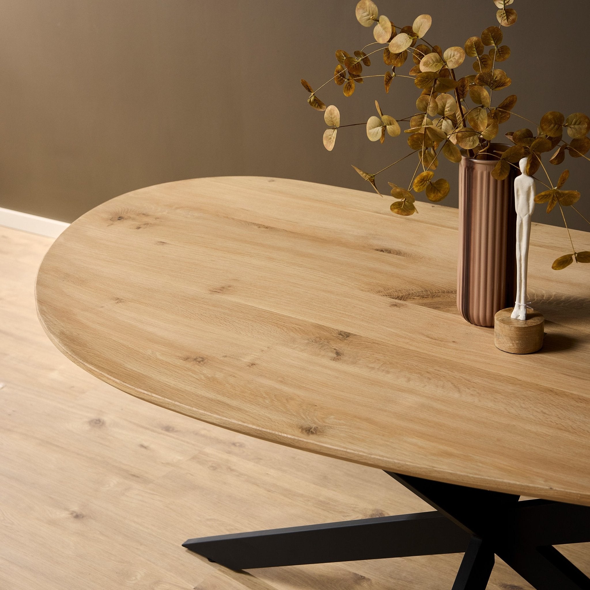 Eettafel Cloud | 240 cm | Eiken - Industrieelinhuis.nl