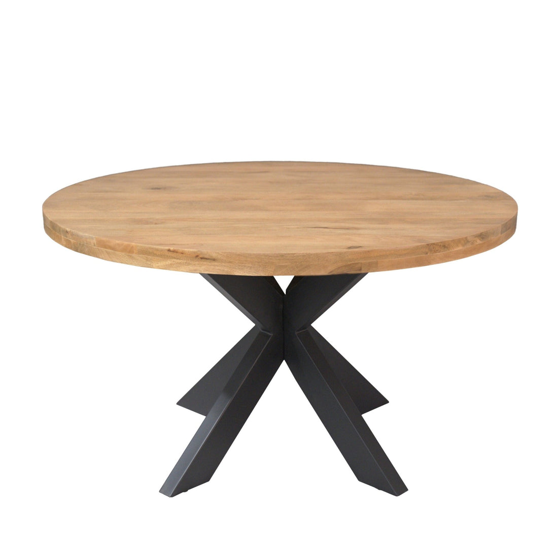 Eettafel Dakota | 140 cm | Rond - Industrieelinhuis.nl