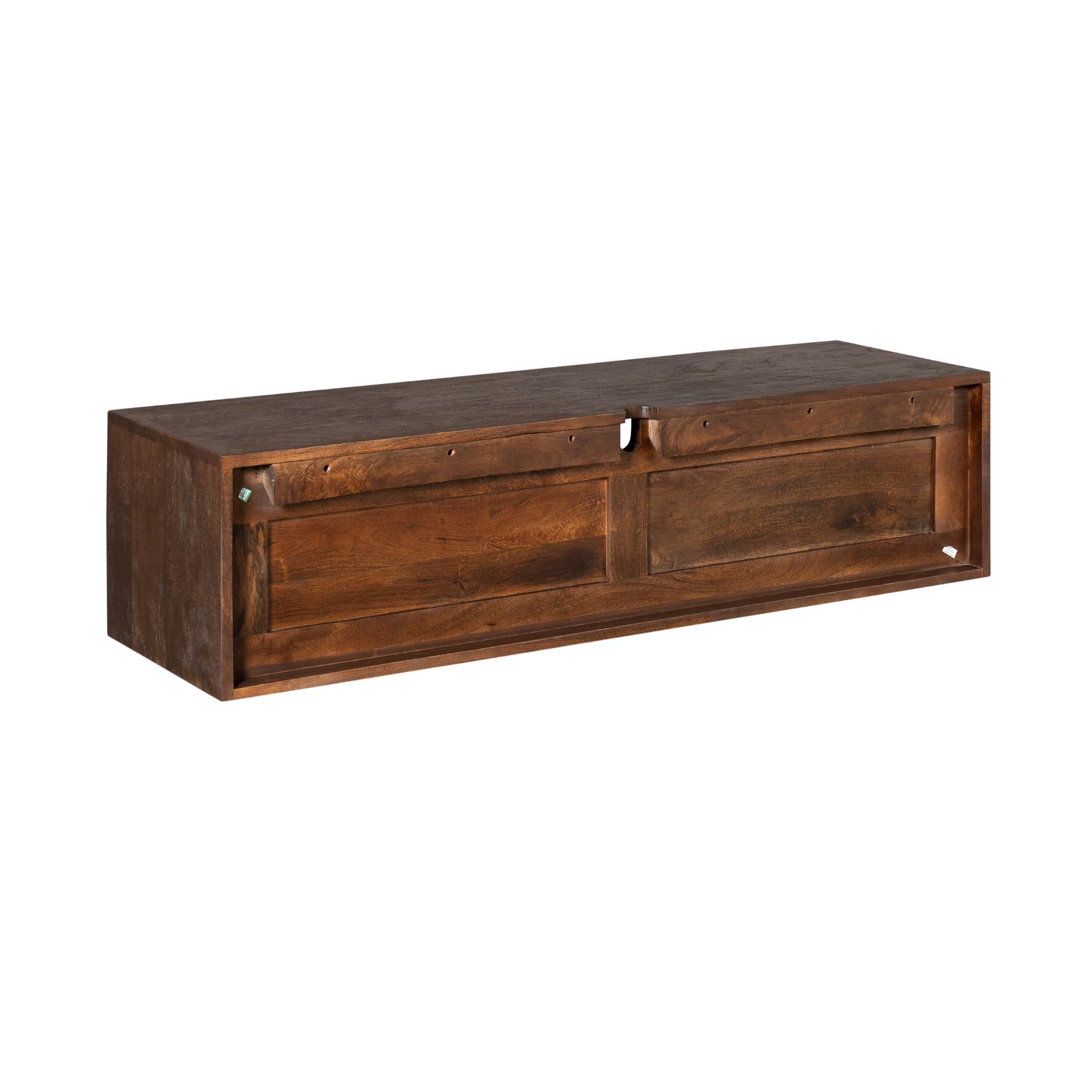 Zwevend tv meubel Ambiance Brown | 120 cm - Industrieelinhuis.nl