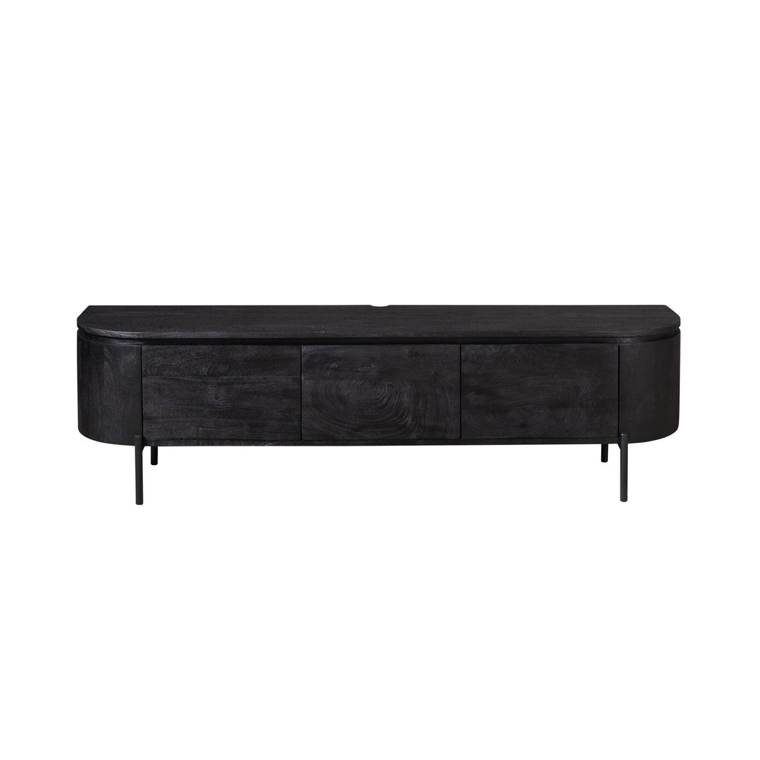 Tv meubel Excellent Black | 160 cm - Industrieelinhuis.nl