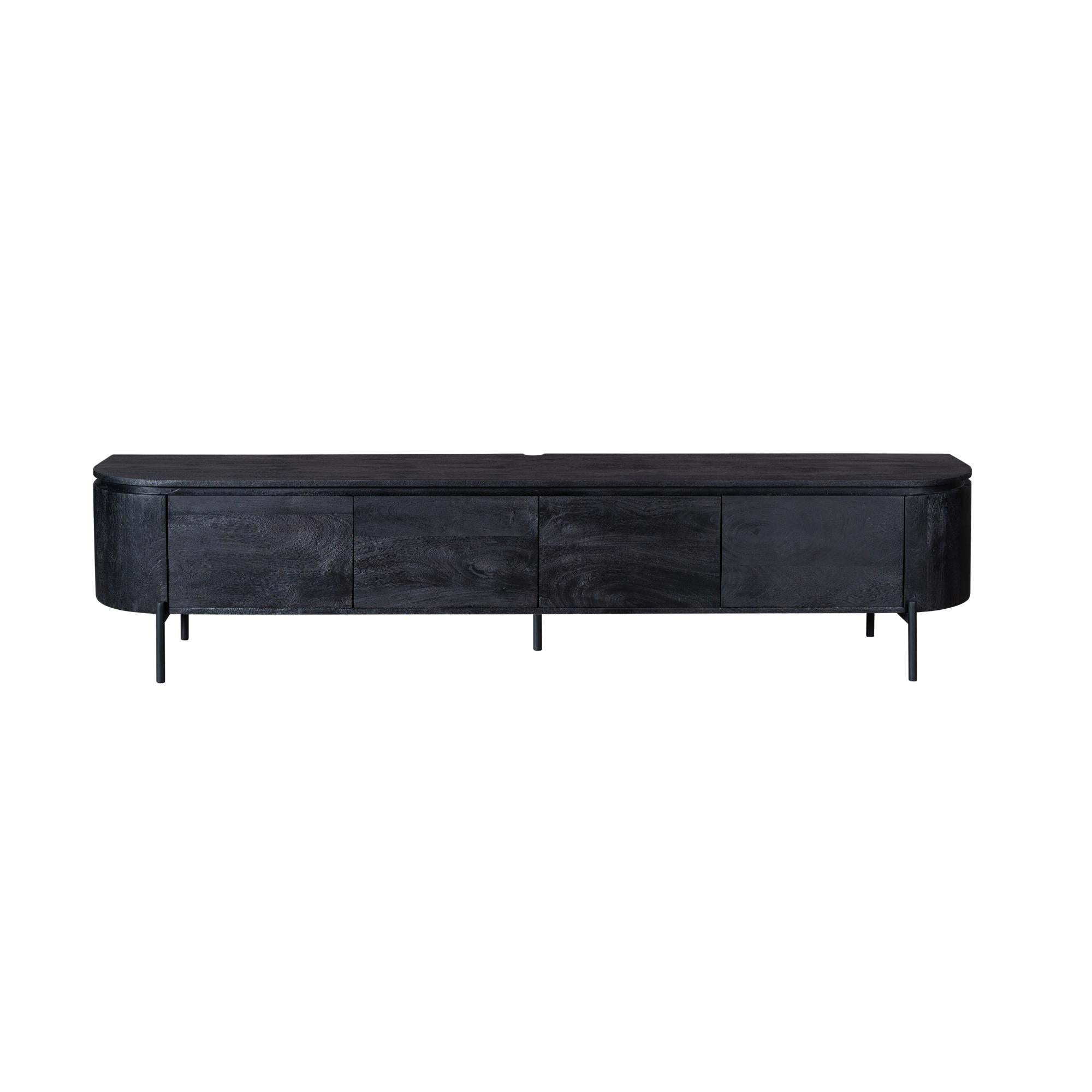 Tv meubel Excellent Black | 240 cm - Industrieelinhuis.nl