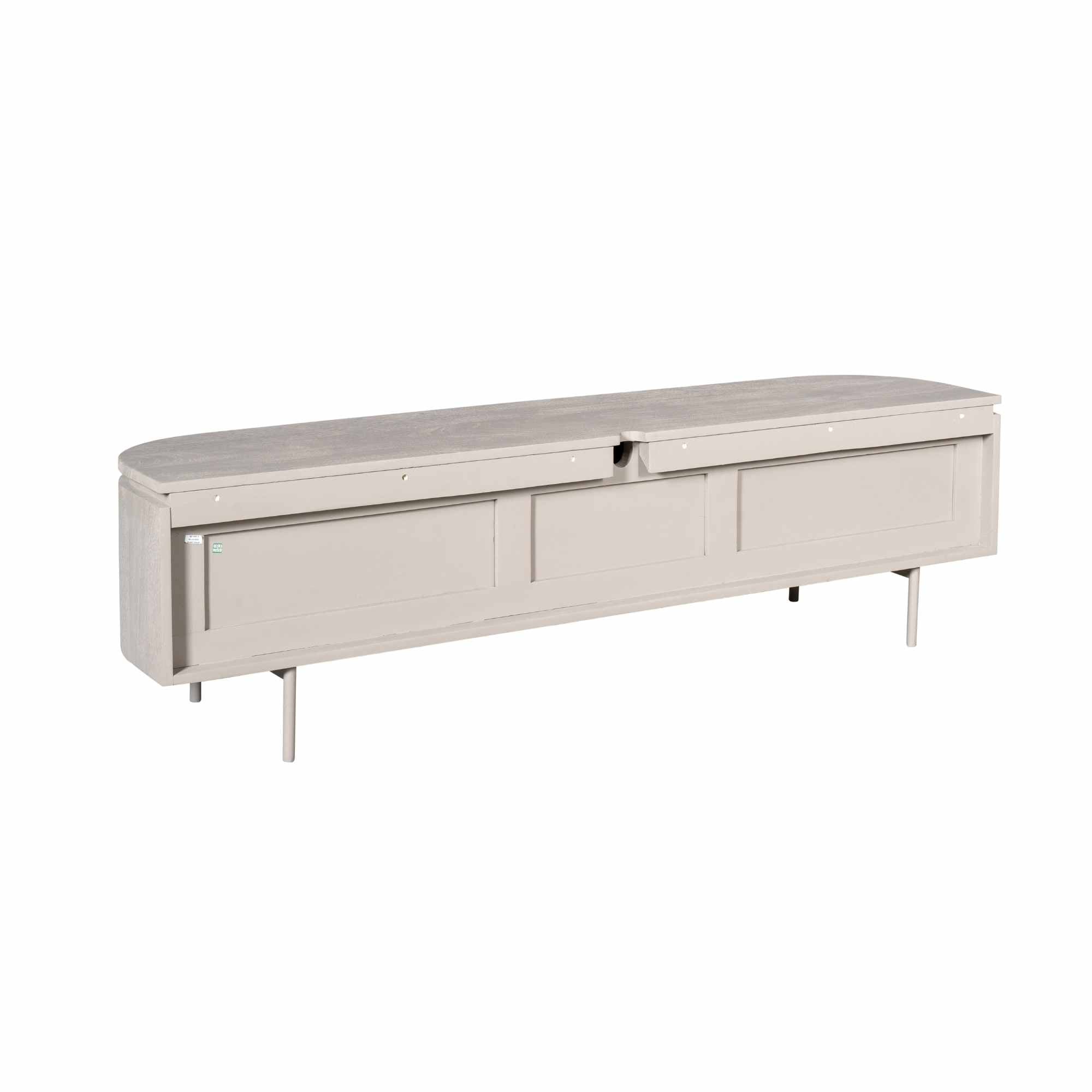 Tv meubel Excellent Taupe | 160 cm - Industrieelinhuis.nl