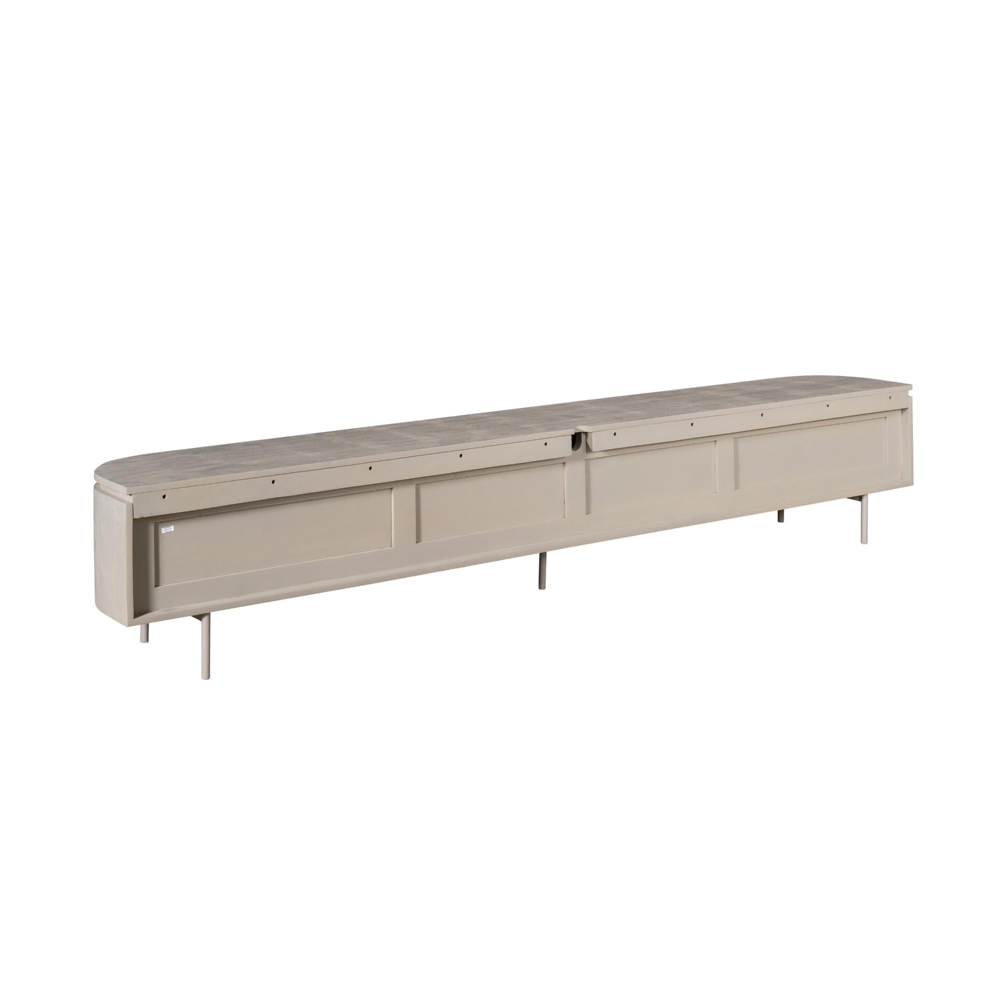 Tv meubel Excellent Taupe | 240 cm - Industrieelinhuis.nl