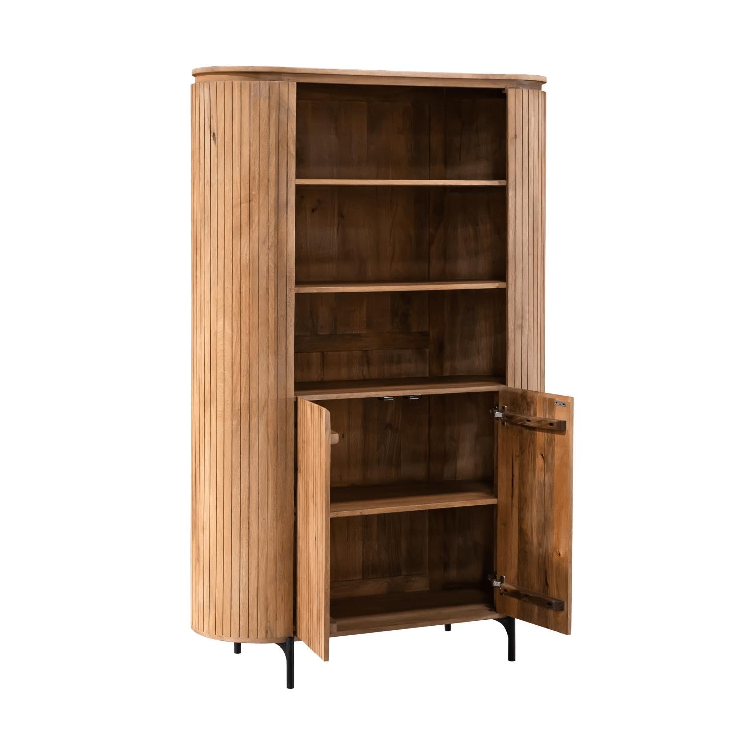 Wandkast Solana | 115 cm | Naturel - Industrieelinhuis.nl