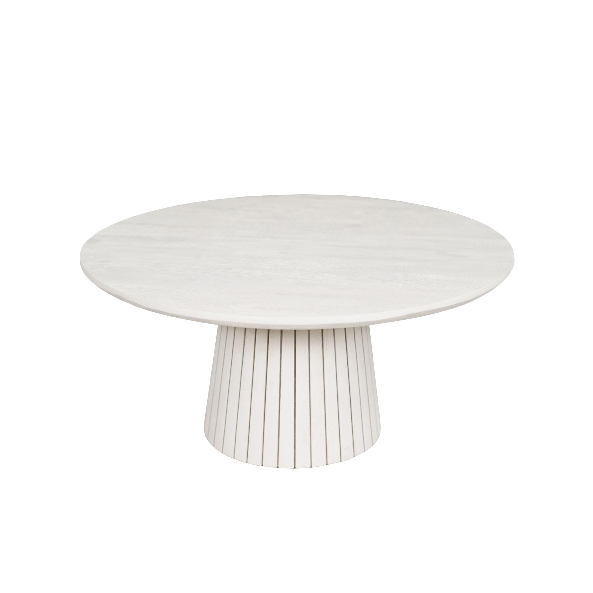 Salontafel Solana Zand Mangohout 80 cm - Industrieelinhuis.nl