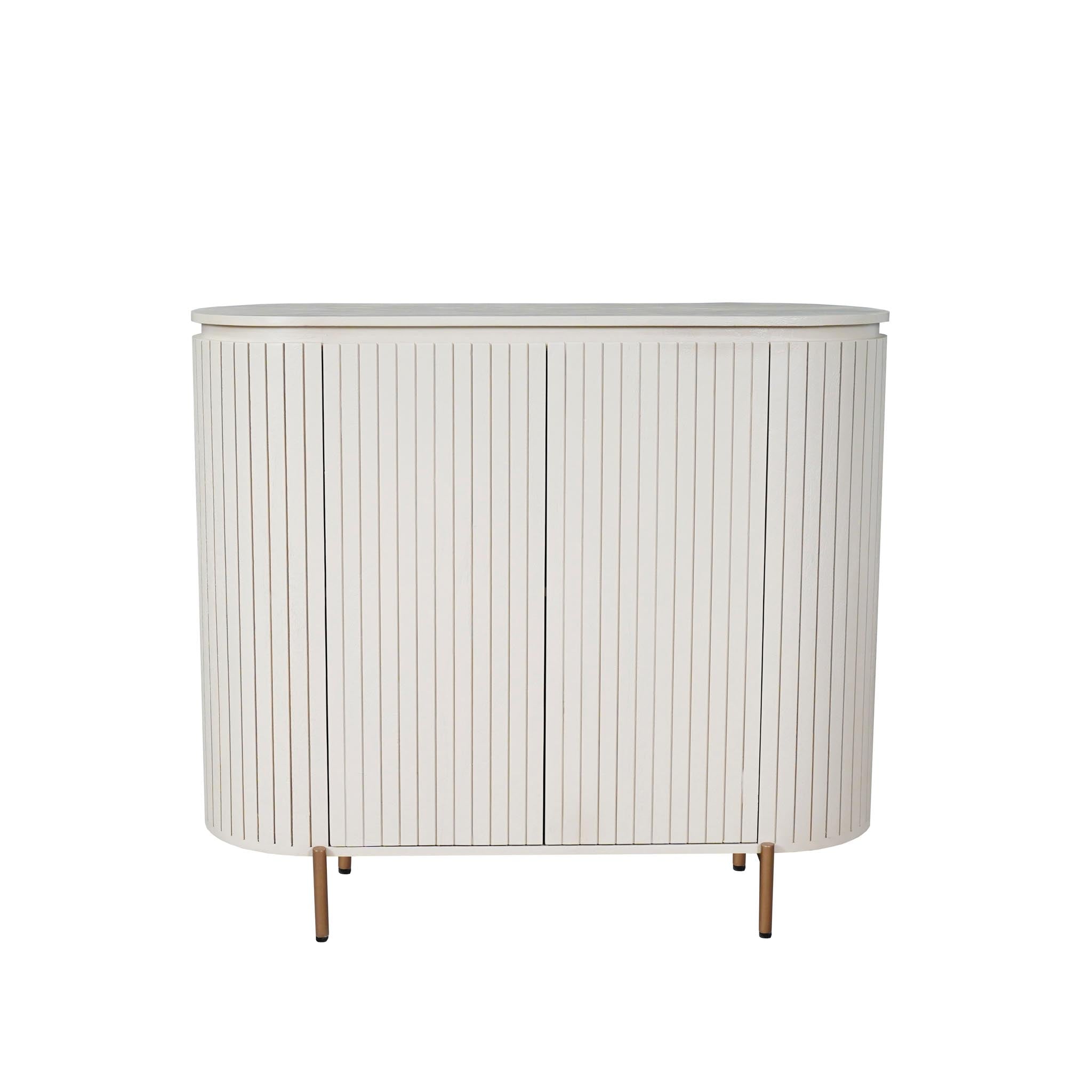 Kabinet kast Solana Zand Mangohout 115 cm - Industrieelinhuis.nl