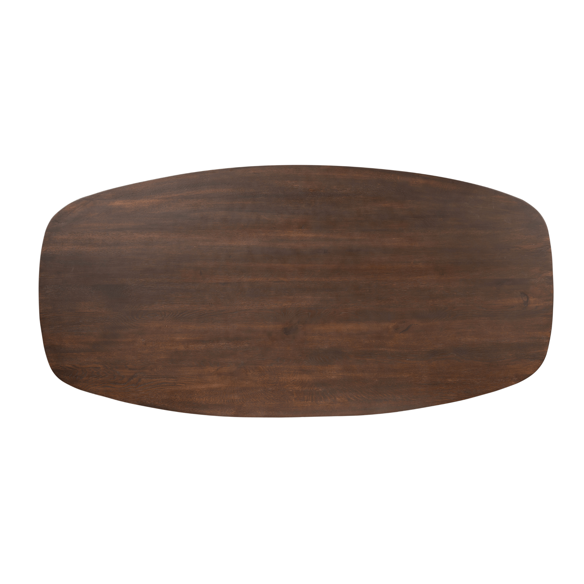 Eiken eettafel Ferris Deens Ovaal Bruin 280 cm