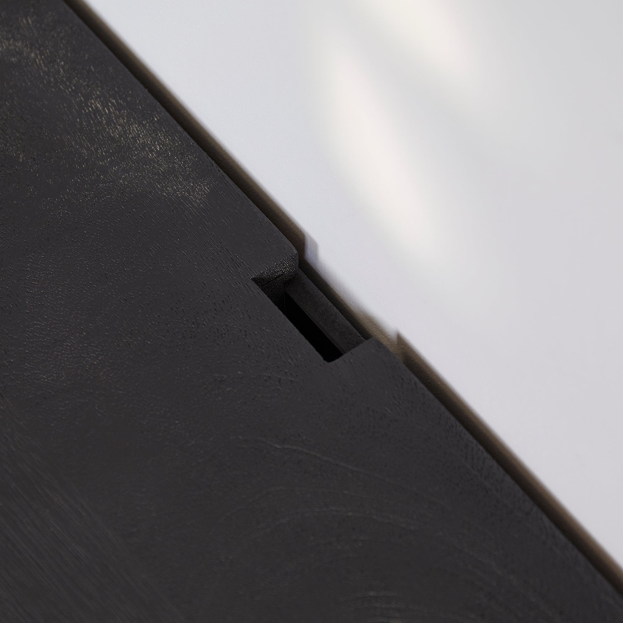 Zwevend tv meubel Vision Black | 160 cm - Industrieelinhuis.nl