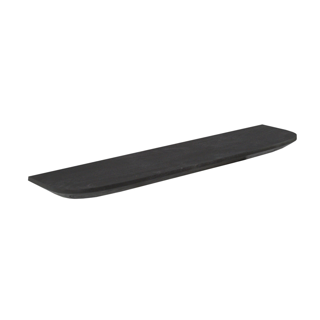 Wandplank Gusta Zwart Mangohout 80 cm