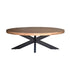 Salontafel Denver | 130 cm | Ovaal - Industrieelinhuis.nl