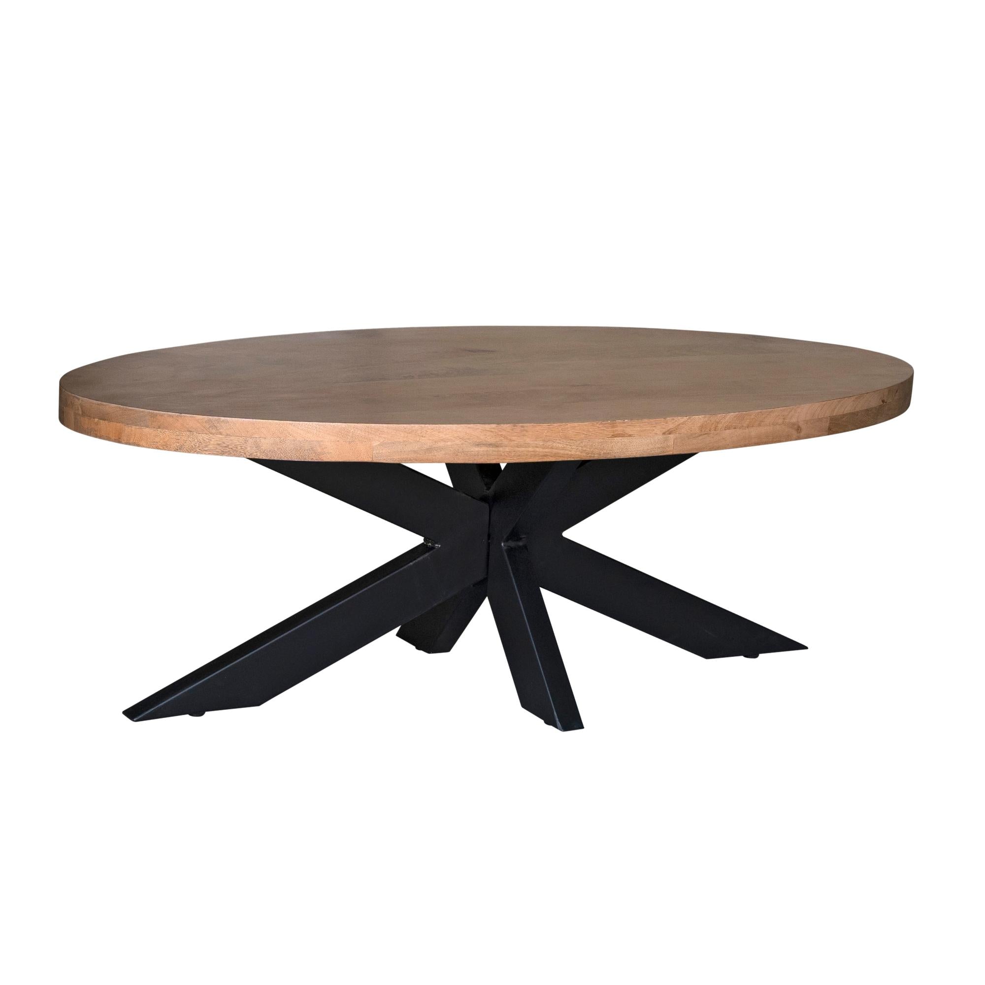 Salontafel Denver | 130 cm | Ovaal - Industrieelinhuis.nl