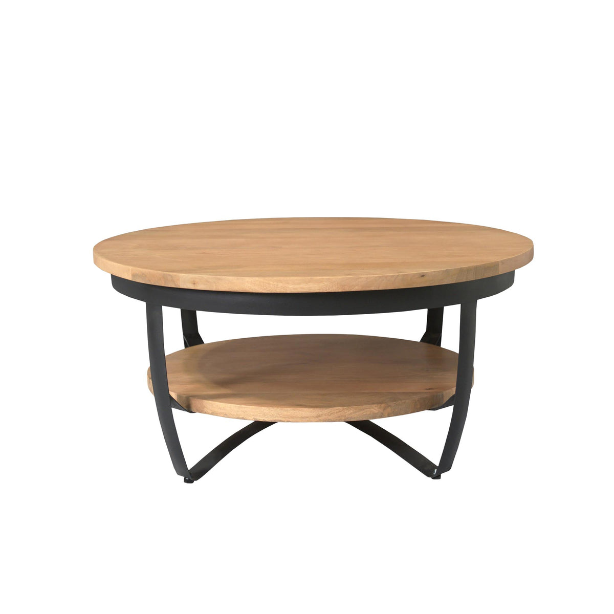 Salontafel Paras | 90 cm | Licht mango - Industrieelinhuis.nl