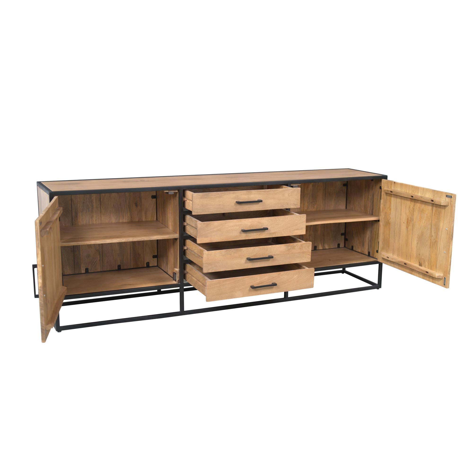 Dressoir Dakota | 210 cm - Industrieelinhuis.nl
